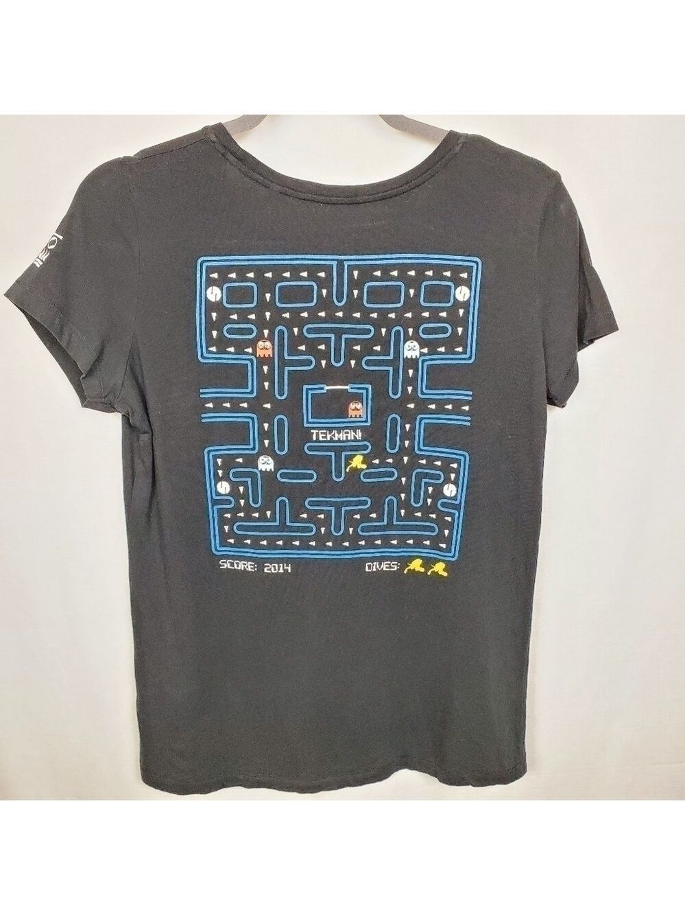Eurotek 2014 Pac-man shirt sz L